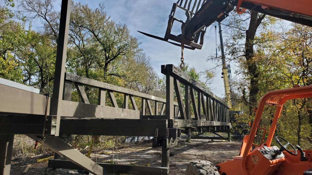 Construction pedestrian walkway - Wagners