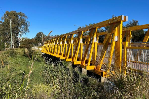 Compton Road Pedestrian Bridge 9